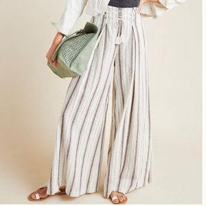Anthropologie Linen Pants